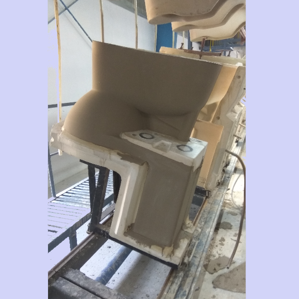 ACP - Almond Casting Plant for One Piece Toilet